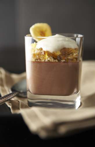 Banana Panna Cotta