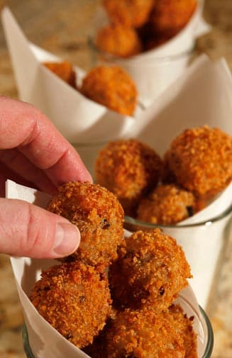 Wild Mushroom Risotto Croquettes